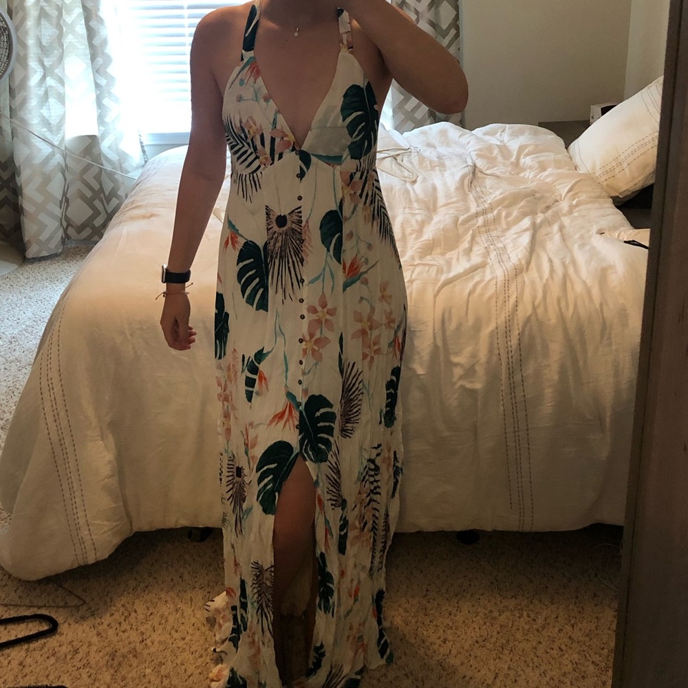 Tropical Maxi Dress